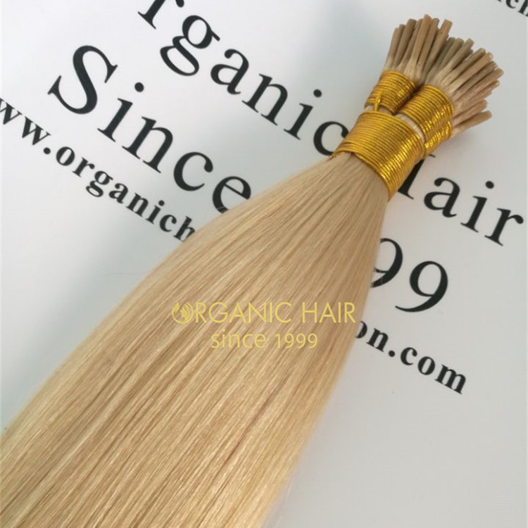 Wholesale best human itip hair extension 2g/strands #60color X45